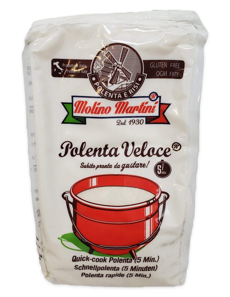 La Veronese (Molino Martini) White Instant Polenta Veloce, 500 grams