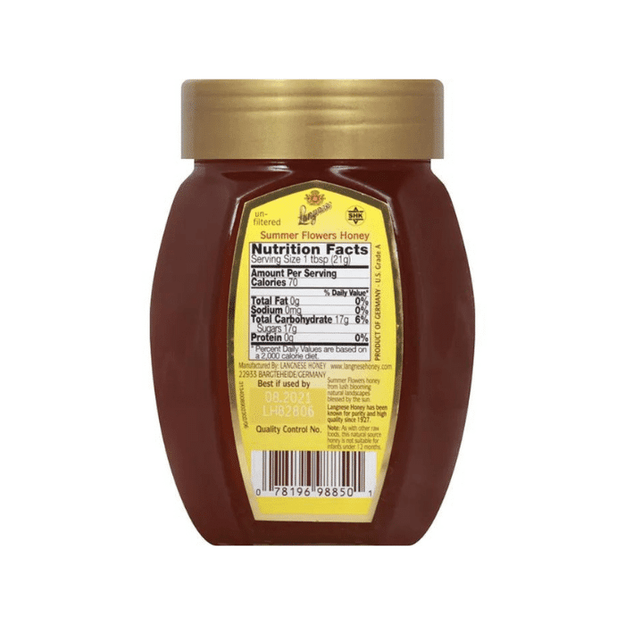 Langnese Sommerblute Summer Flower Honey, 17.6 oz Pantry Langnese 