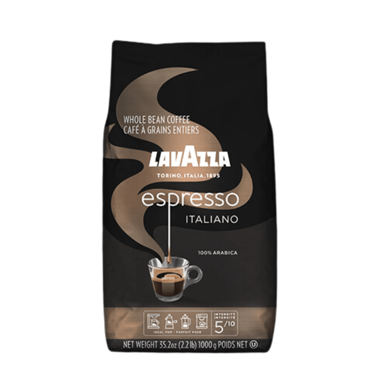 Lavazza 100% Premium Arabica Whole Bean Caffe Espresso Coffee, 2.2 lbs Coffee Lavazza 