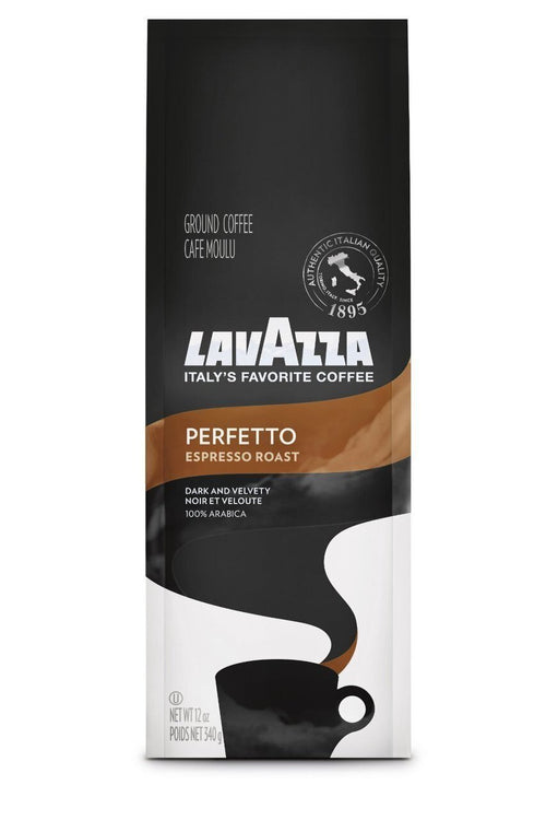 Lavazza Drip Coffee Perfetto Espresso Roast - 12 oz