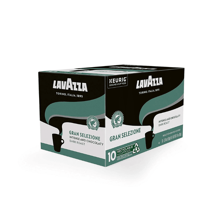 Lavazza mug & ground coffee bag