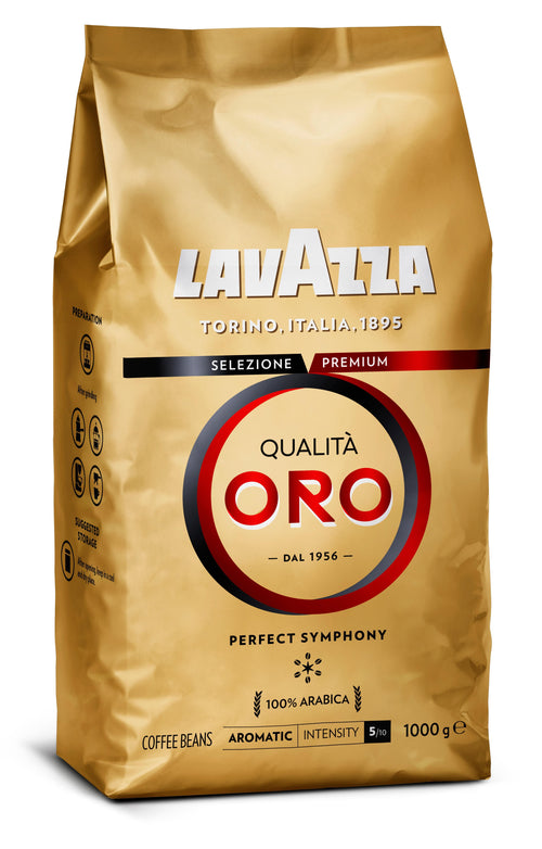 Lavazza Qualita Oro Whole Beans Coffee, 2.2 lb. Coffee & Beverages Lavazza 
