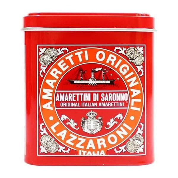 Lazzaroni Amaretti Di Saronno Italian cookies 1 lbs Tin