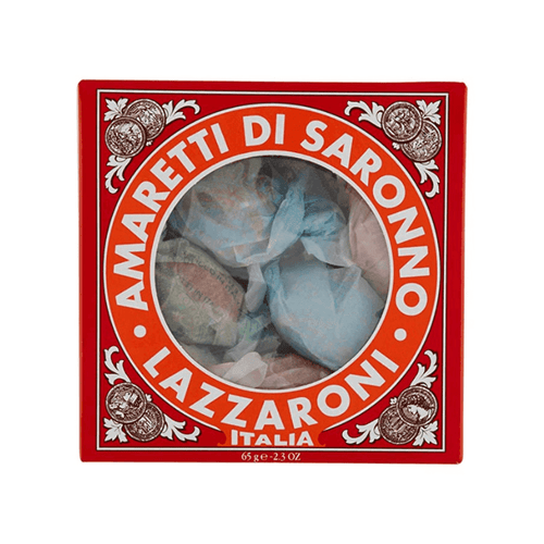Lazzaroni Amaretti Small Window Box, 2.3 oz Sweets & Snacks Lazzaroni Amaretti 