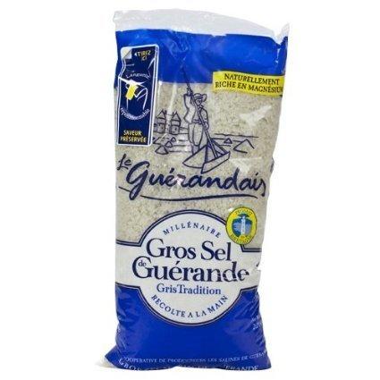 Le Guerandais Grey Coarse Salt Bag, 28 oz