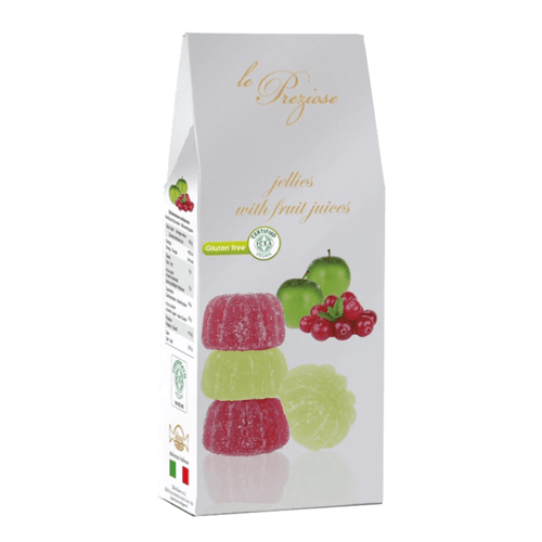 Le Preziose Apple & Cranberry Fruit Jelly Candies, 7 oz Sweets & Snacks Le Preziose 