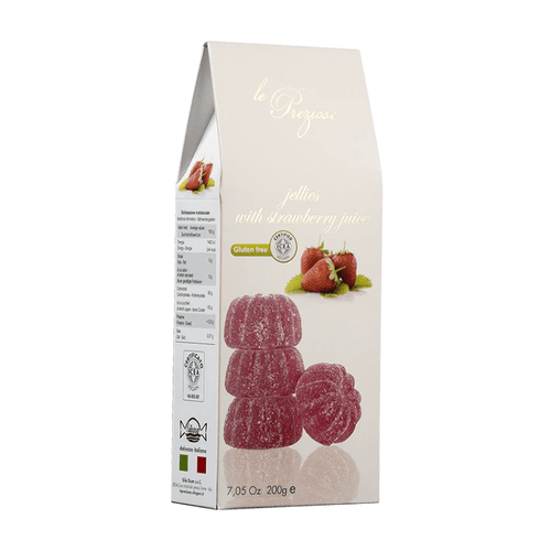 Le Preziose Strawberry Fruit Jelly Candies, 7 oz Sweets & Snacks Le Preziose 
