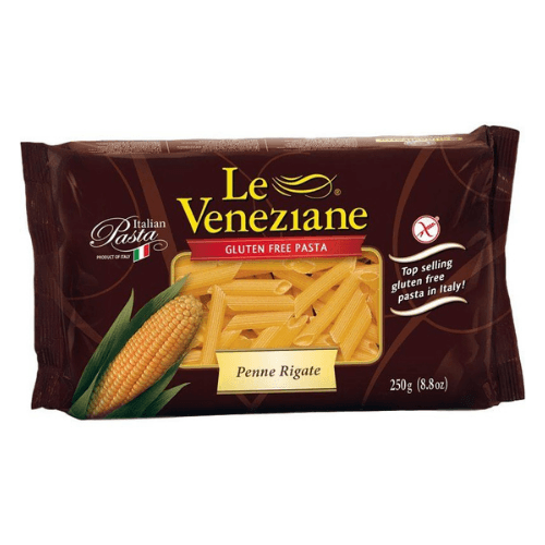 Le Veneziane #122 Penne Rigate Corn Gluten-Free Pasta, 8.8 oz Pasta & Dry Goods Le Veneziane 