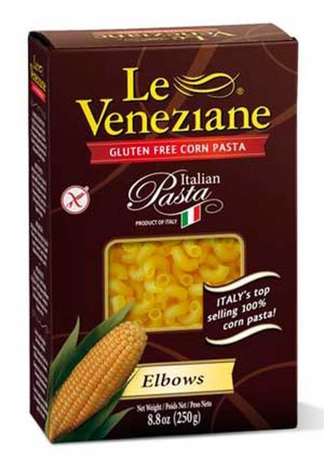Le Veneziane Elbow Gluten Free Corn Pasta, 8.8 oz Pasta & Dry Goods Le Veneziane 