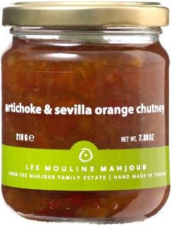 Les Moulins Mahjoub Artichoke & Sevilla Orange Chutney - 210g