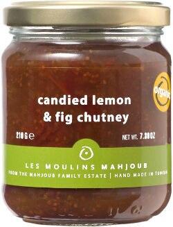 Les Moulins Mahjoub Candied Lemon & Fig Chutney - 210g