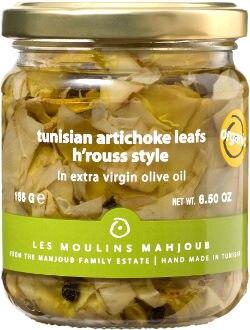Les Moulins Mahjoub Tunisian Artichoke Leaves H'rouss Style - 185g