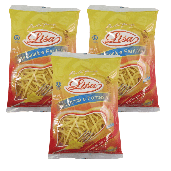 Lisa Scialatielli Fresh Pasta, 17.6 oz [Pack of 3] Pasta & Dry Goods vendor-unknown 