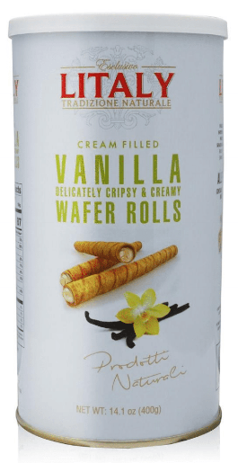 Litaly Vanilla Wafer Rolls, 14.1oz Sweets & Snacks Litaly 