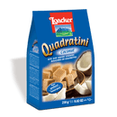 Loacker Quadratini Coconut Cube Wafers, 8.8 oz