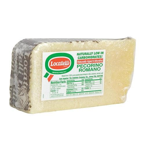Locatelli Pecorino Romano Wedge, 7 oz (PACK of 2) Cheese Locatelli 