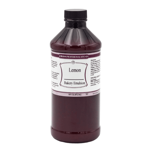 LorAnn Oils Lemon Bakery Emulsion Extract, 16 oz Pantry LorAnn Oils 