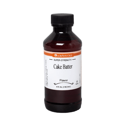 LorAnn Oils Super Strength Cake Batter Flavor Extract, 4 oz Pantry LorAnn Oils 