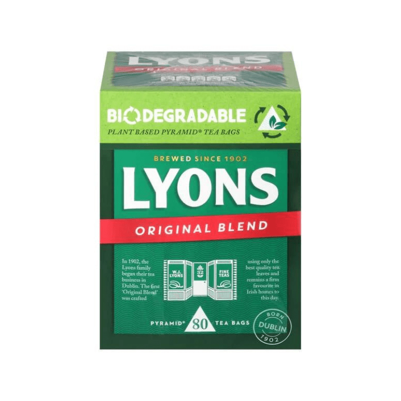 Lyons Original Blend Tea, 80 Count Coffee & Beverages vendor-unknown 