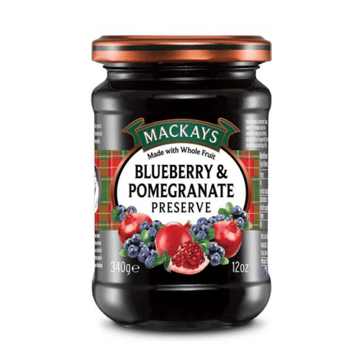 Mackays Blueberry & Pomegranate Preserve, 12 oz Pantry Mackays 