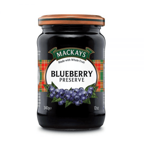 Mackays Blueberry Preserve, 12 oz Pantry Mackays 