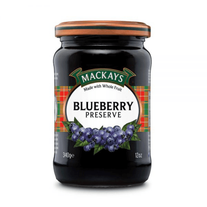 Mackays Blueberry Preserve, 12 oz Pantry Mackays 