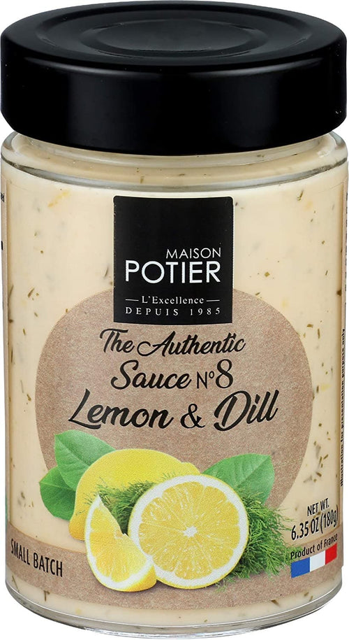 Maison Potier Lemon and Dill Sauce, 6.4 oz Sauces & Condiments Maison Potier