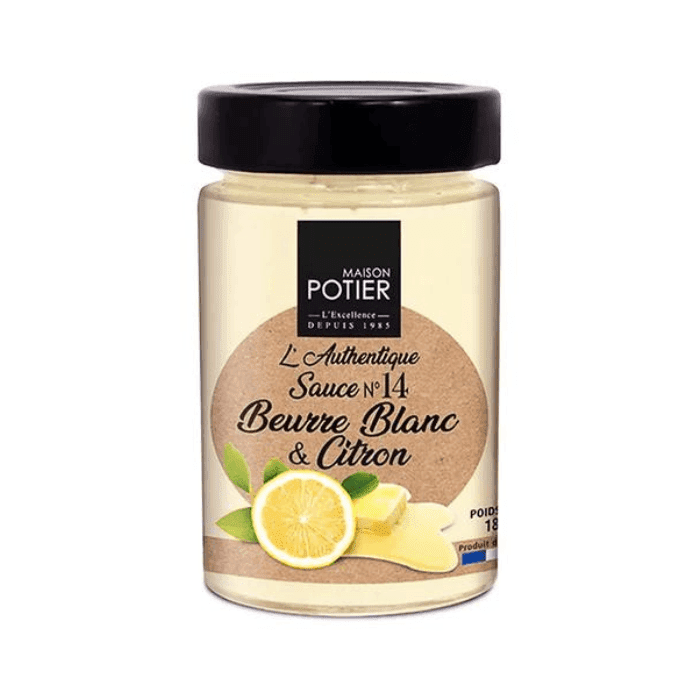 Maison Potier White Butter & Lemon Sauce, 6.4 oz Sauces & Condiments Maison Potier 