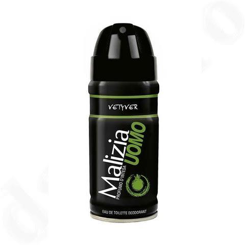 Malizia Deo Uomo "Vetyver" Body Spray, 5.1 oz (150 mL) Health & Beauty Malizia 