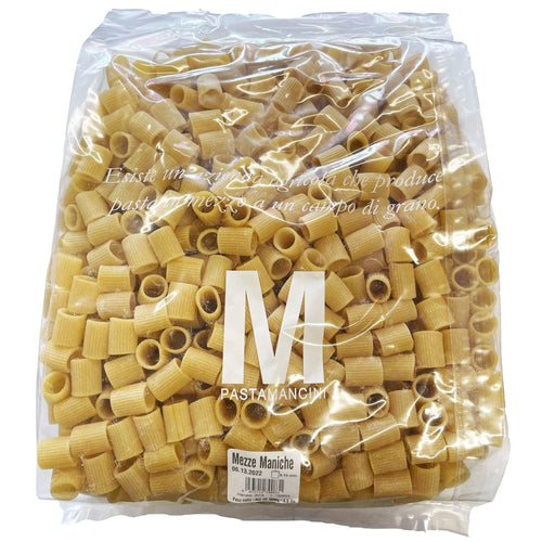 Mancini Mezze Maniche Pasta Bulk Size, 6.6 lbs. (3 kg) Pasta & Dry Goods Mancini 