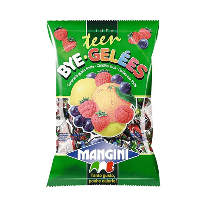 Mangini Bye Bye Fruit Jelly Candy, 5.29 oz Sweets & Snacks Mangini 
