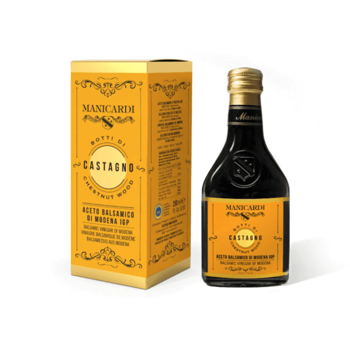 Manicardi Chestnut Balsamic Vinegar of Modena IGP, 8.5 oz Oil & Vinegar Manicardi 