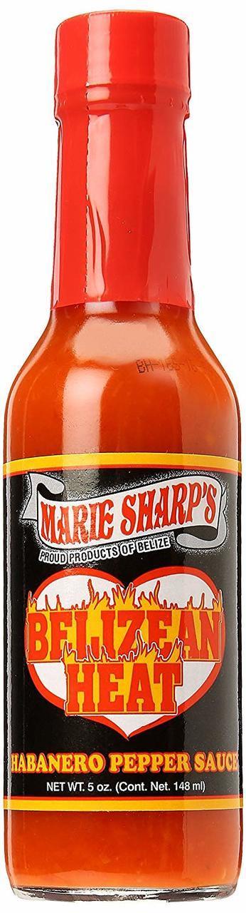 Marie Sharp's Belizean Heat Habanero Pepper Sauce, 5 oz