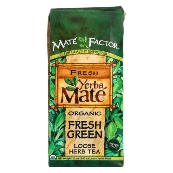 Mate Factor Fresh Green Organic Loose Yerba Mate, 12 oz Coffee & Beverages Mate Factor 