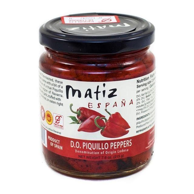 Matiz Roasted Piquillo Peppers, 7.6 oz