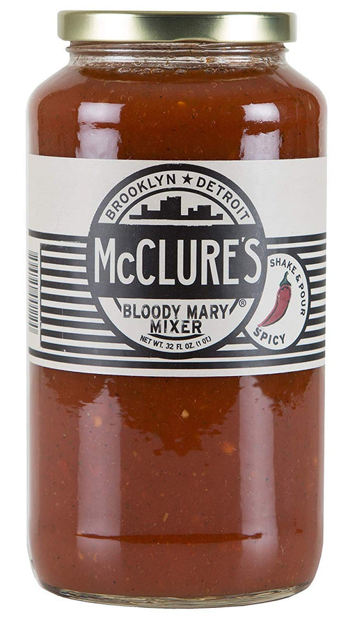 McClure's Bloody Mary Mixer Jar, 32 oz Coffee & Beverages McClure's 