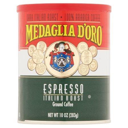 Medaglia D'oro Espresso Italian Roast Ground Coffee - 10 oz