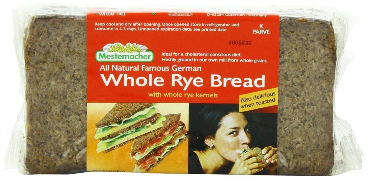 Mestemacher Whole Rye Bread, 17.6 oz | Supermarket Italy