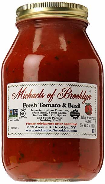 Michael's of Brooklyn Fresh Tomato & Basil Sauce - 32 oz.