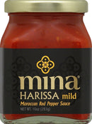Mina Harissa Mild Moroccan Red Pepper Sauce, 10 oz