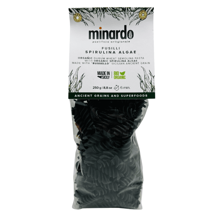 Minardo Fusilli Spirulina Algae Organic Pasta, 8.8 oz Pasta & Dry Goods Minardo 