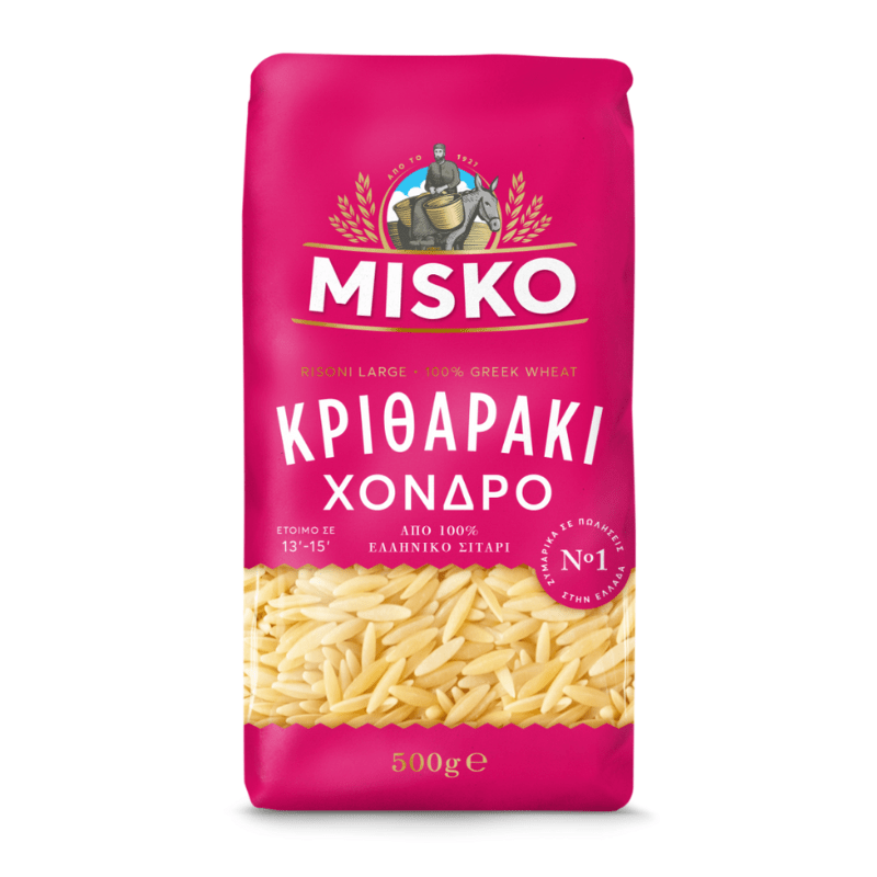 Misko Orzo Large Pasta, 500gr Pasta & Dry Goods Misko 