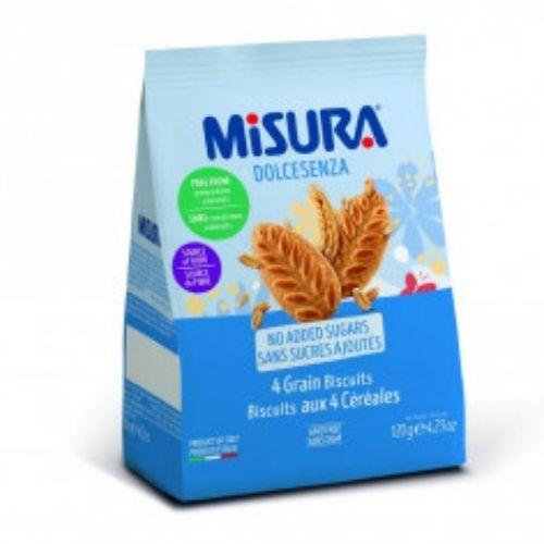 Misura Dolcesenza Four Grains Sugar Free Biscuits, 4.2 oz Sweets & Snacks Misura 