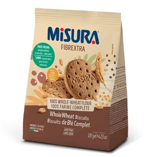 Misura Fibrextra Whole Wheat Biscuits, 4.2 oz Sweets & Snacks Misura 