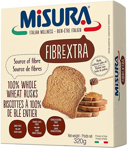 Misura Toast Fette Whole Wheat, 11 oz Sweets & Snacks Misura 