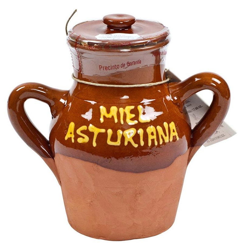 Mitica Chestnut Honey in Ceramic Crock, 17.86 oz
