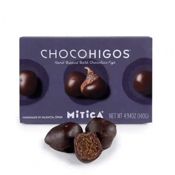chocoページ Mitica Chocohigos Hand-Dipped Dark Chocolate Figs - 4.9oz