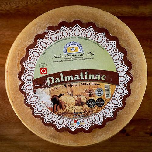 Mitica Dalmatinac Semi-Firm Mixed Milk Cheese, 6 lb. Cheese Mitica 