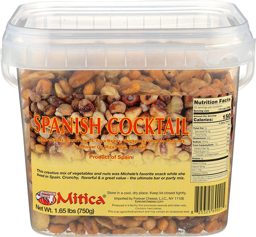 Mitica Spanish Cocktail Mix Nuts, 26.5 oz