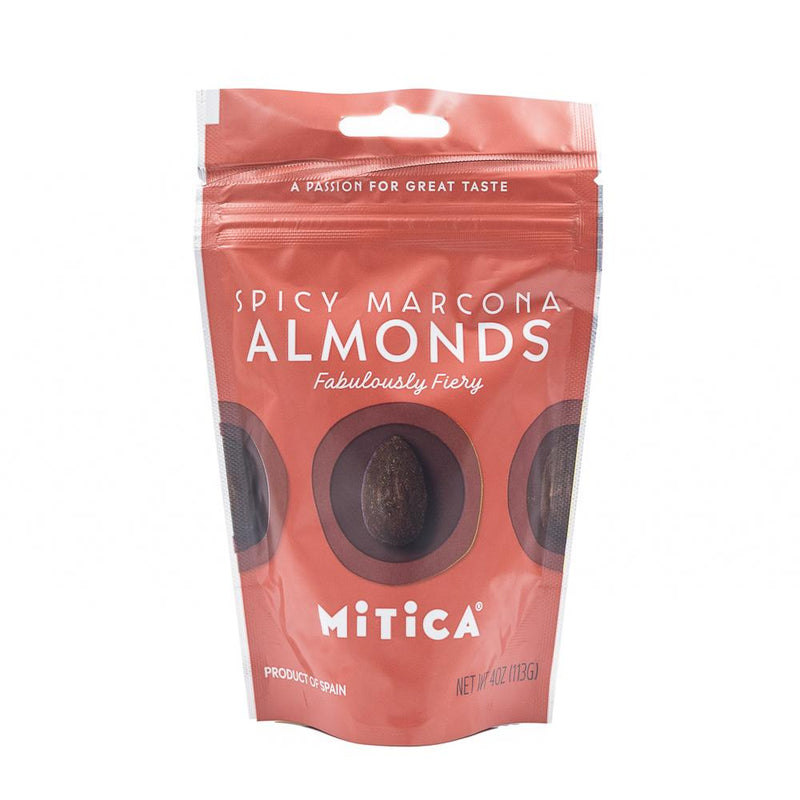 Mitica Spicy Marcona Almonds, 4 oz (113 g)